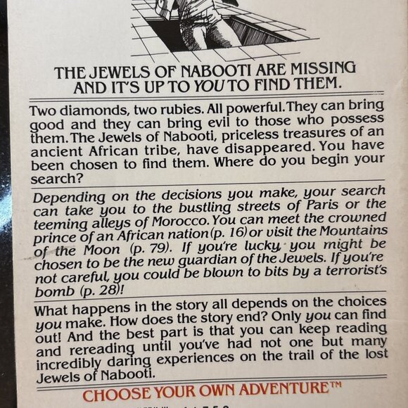 Choose Your Own Adventure Lot 3 CYOA  6 9 10 Lost Jewels Murder Danger Mission - Picture 5 of 7